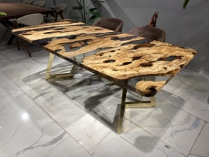 Picture of Space Olive Wood Table