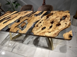 Picture of Space Olive Wood Table