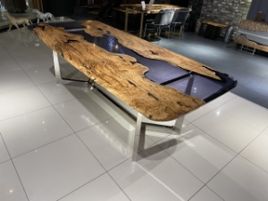 Picture of Olive River epoxy Table- gz14