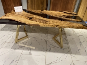 Picture of Olive River Epoxy Table